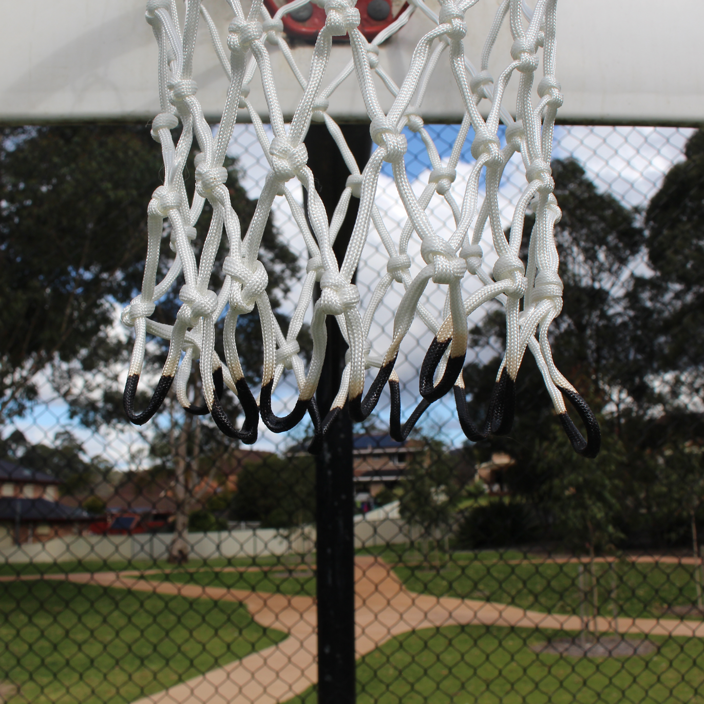 Rubber-Reinforced Basketball Net